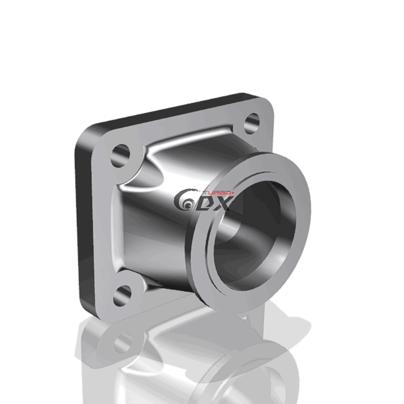 T4 to Vband adapter stainless investment cast 310s