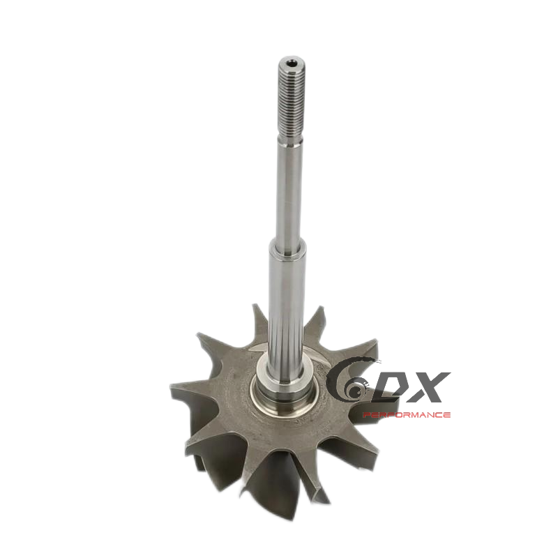 GDX Turbo Upgrade 5+5 baldes HX40W Turbine wheel shaft 3596226 4050572 product view 2