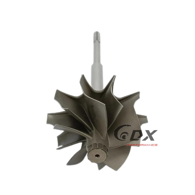 GDX Turbo Upgrade 5+5 baldes HX40W Turbine wheel shaft 3596226 4050572
