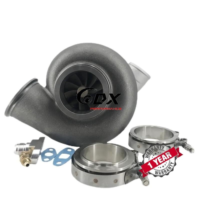 PTE 6870 PTE6870 Gen2 Billet Ball Bearing Turbo 1100 HP Performance Turbine 0.96AR Dual Vband Racing Turbocharger product view 3