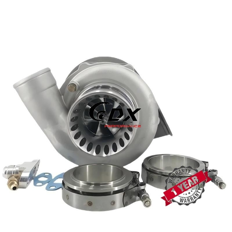 PTE 6870 PTE6870 Gen2 Billet Ball Bearing Turbo 1100 HP Performance Turbine 0.96AR Dual Vband Racing Turbocharger