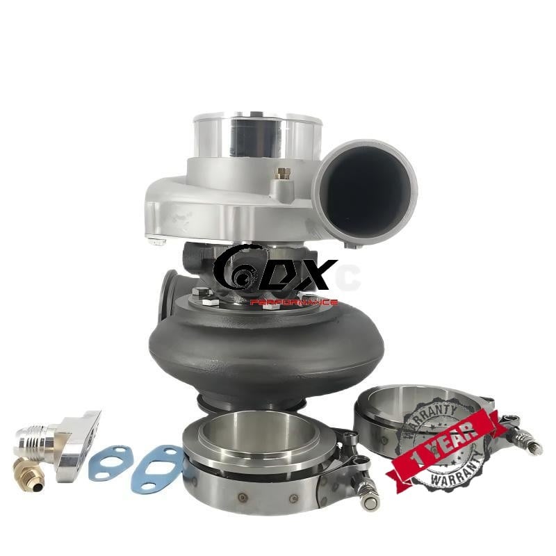 PTE 6870 PTE6870 Gen2 Billet Ball Bearing Turbo 1100 HP Performance Turbine 0.96AR Dual Vband Racing Turbocharger product view 4